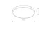 LED панел за външен монтаж NOWODVORSKI 10971 AGNES ROUND LED PRO 22W 3000K IP44