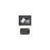 LED фасаден аплик NOWODVORSKI 11363 SEMI LED S BLACK 2 x 3W 3000K IP54
