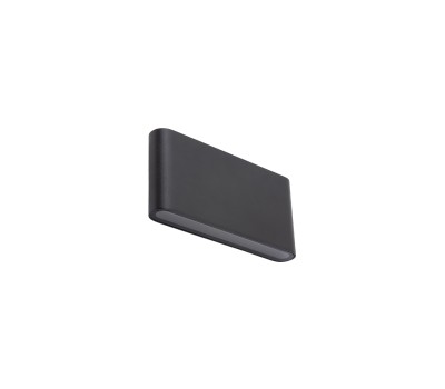 LED фасаден аплик NOWODVORSKI 11364 SEMI LED M BLACK 2 x 5W 3000K IP54
