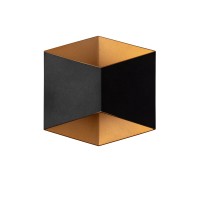 LED фасаден аплик NOWODVORSKI 8141 TRIANGLES BLACK/GOLD