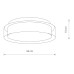 LED плафон за баня NOWODVORSKI 8174 PAN LED
