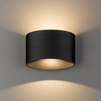 LED фасаден аплик NOWODVORSKI 8182 ELLIPSES BLACK