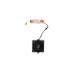 NOWODVORSKI 8721 CL DIA LED 18W 4000K WHITE/BLACK