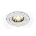 Луна за вграждане One Light 10105/W White Round recessed lamp