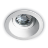 One Light 10105D4/W White Round recessed lamp