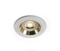 One Light 10105ALG/W/GL Round recessed lamp