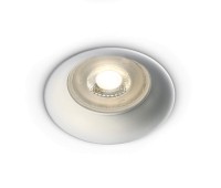 One Light 10105D2/W White Round recessed lamp