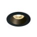 Луна за вграждане One Light 10105M/B/B Black Round Recessed Lamp