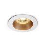 Луна за вграждане One Light 10105M/W/BS White Round Recessed Lamp