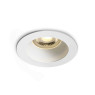 One Light 10105M/W/W White Round Recessed Lamp