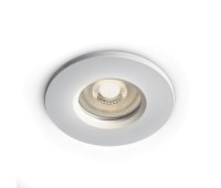 One Light 10105R1/W White IP65 Round Recessed Lamp