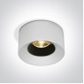 LED луна за вграждане One Light 10107A/W/W 7W 3000K WHITE ROUND RECESSED LAMP
