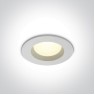 LED панел за вграждане One Light 10107B/W/C 7W 4000K IP54 LED PANEL WHITE ROUND