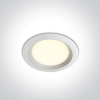 LED панел за вграждане One Light 10107T/W/V 7W 3000K - 4000K -5000K LED PANEL WHITE ROUND LED панел за вграждане One Light 10107T/W/V 7W 3000K - 4000K -5000K LED PANEL WHITE ROUND
