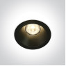 One Light 10107WP/B/W 6,5W 3000K IP65 BLACK ROUND
