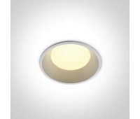 LED панел за вграждане One Light 10109FD/W/C 9W 4000K IP54 LED PANEL WHITE ROUND