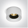 LED луна за вграждане One Light 10112A/W/W 12W 3000K WHITE ROUND RECESSED LAMP