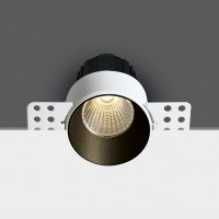 LED луна за вграждане One Light 10112BTR/B/W 12W 3000K Round Trimless Mini 