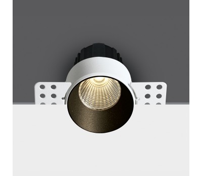 LED луна за вграждане One Light 10112BTR/B/W 12W 3000K Round Trimless Mini 