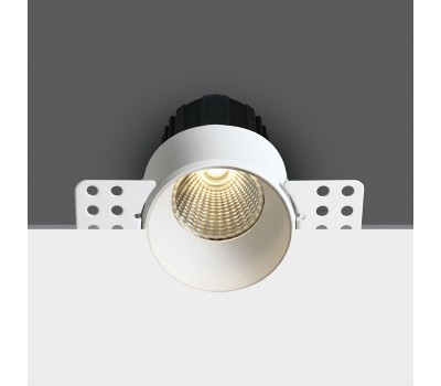 LED луна за вграждане One Light 10112BTR/W/W 12W 3000K Round Trimless Mini 