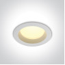 LED панел за вграждане One Light 10113B/W/V 13W CCT IP54 LED PANEL WHITE ROUND