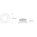 LED панел за вграждане One Light 10113B/W/W 13W 3000K IP54 LED PANEL WHITE ROUND