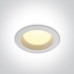 LED панел за вграждане One Light 10113B/W/W 13W 3000K IP54 LED PANEL WHITE ROUND