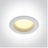 LED панел за вграждане One Light 10113B/W/W 13W 3000K IP54 LED PANEL WHITE ROUND