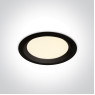 LED панел за вграждане One Light 10113UV/B 13W CCT LED PANEL BLACK ROUND IP44