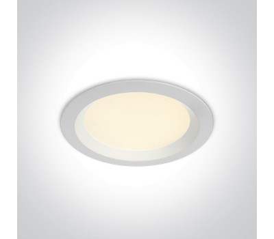 LED панел за вграждане One Light 10113UV/W 13W CCT LED PANEL WHITE ROUND IP44