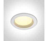 LED панел за вграждане One Light 10118B/W/C 18W 4000K IP54 LED PANEL WHITE ROUND