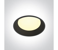 One Light 10120FD/B/V 20W CCT 3000K - 4000K - 5000K IP65 LED PANEL BLACK ROUND