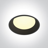 LED панел за вграждане One Light 10120FD/B/V 20W CCT 3000K - 4000K - 5000K IP65 LED PANEL BLACK ROUND
