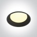 LED панел за вграждане One Light 10120FD/B/V 20W CCT 3000K - 4000K - 5000K IP65 LED PANEL BLACK ROUND