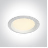 LED панел за вграждане One Light 10120UV/W 20W CCT LED PANEL WHITE ROUND IP44