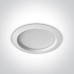 LED панел за вграждане One Light 10125B/W/V 25W CCT IP54 LED PANEL WHITE ROUND