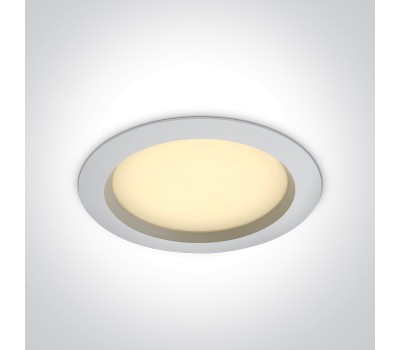 LED панел за вграждане One Light 10125B/W/V 25W CCT IP54 LED PANEL WHITE ROUND