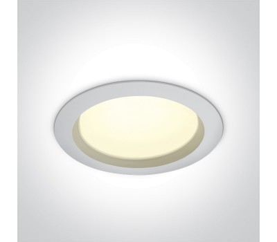 One Light 10125B/W/C 25W 4000K IP54 LED PANEL WHITE ROUND