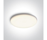 One Light 10130CF/C 30W 4000K IP65 FRAMELESS WHITE ROUND