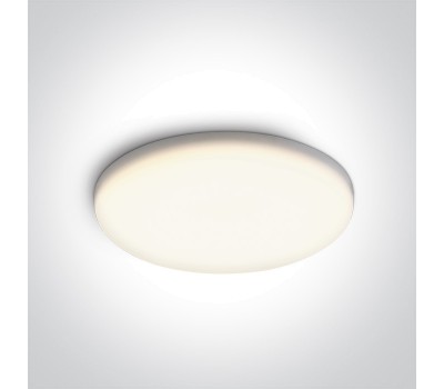 One Light 10130CF/W/W 30W 3000K IP65 FRAMELESS WHITE ROUND