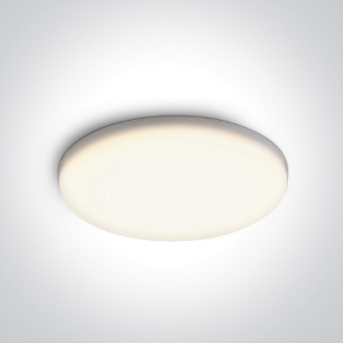 One Light 10130CF/W/W 30W 3000K IP65 FRAMELESS WHITE ROUND