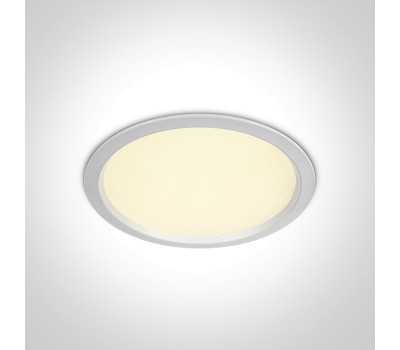 LED панел за вграждане One Light 10130U/W/V 30W CCT LED PANEL WHITE ROUND IP44