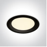 LED панел за вграждане One Light 10130UV/B 30W CCT LED PANEL BLACK ROUND IP44