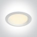 LED панел за вграждане One Light 10130UV/W 30W CCT LED PANEL WHITE ROUND IP44