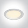 One Light 10130UV/W 30W CCT LED PANEL WHITE ROUND IP44