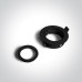 One Light 11105A1/B Black Round Recessed Lamp