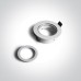 One Light 11105A1/W White Round Recessed Lamp