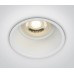 One Light 11105TG/W White Round Recessed Lamp