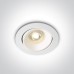 One Light 11105UA/W Round Retro Range GU10 White