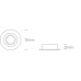 One Light 11105UB/W Round Retro Range GU10 White